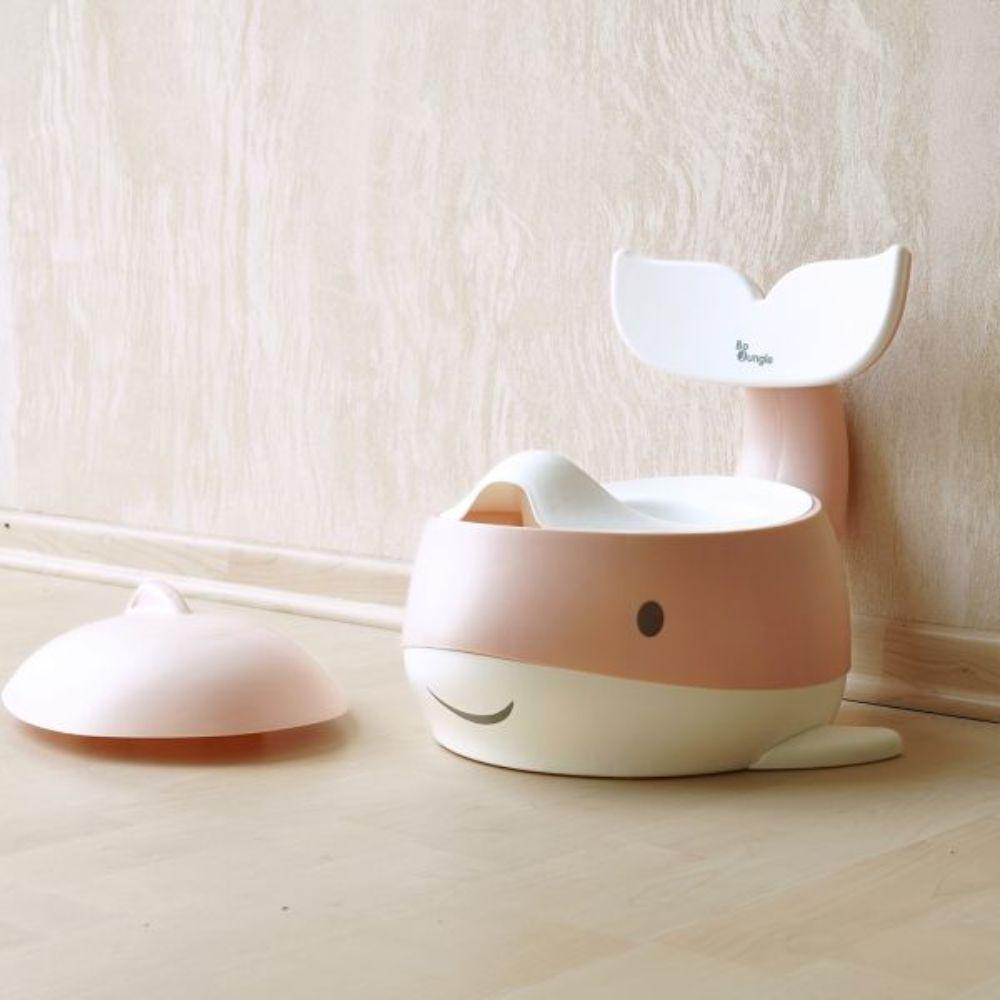 B- Dolphin Potty, Powder Pink