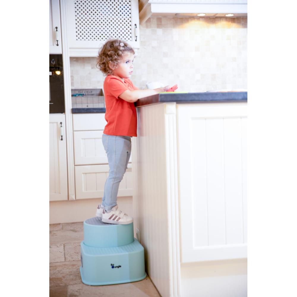 Bo Jungle Step Up Stool - Light Blue