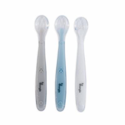 Bo Jungle Soft Lusikka setti 3kpl - Harmaa