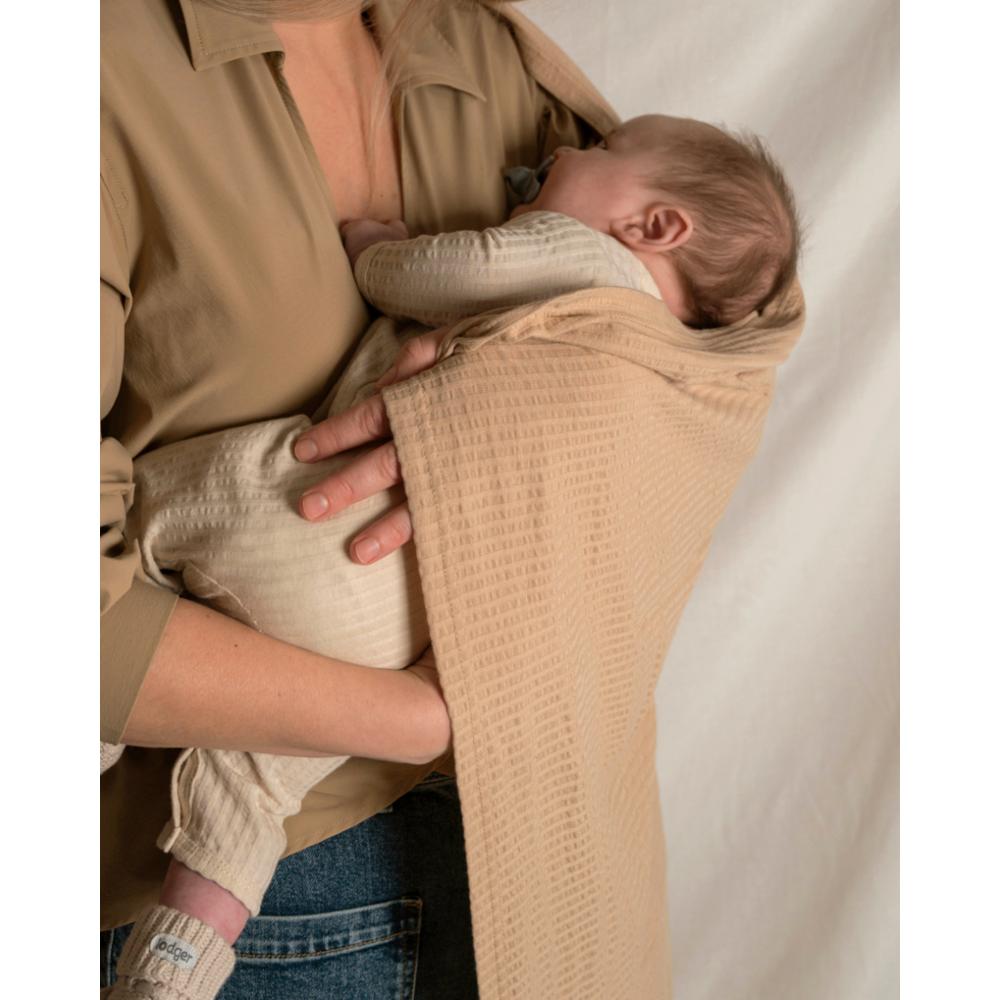 Lodger Swaddler Harso 120 x 120 cm - Beige