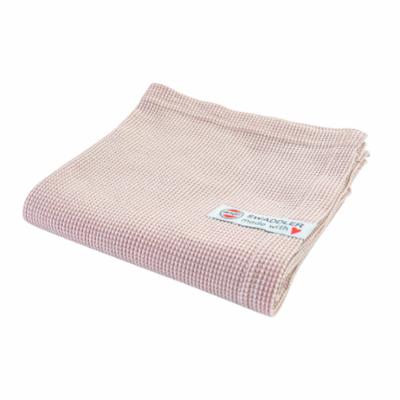 Lodger Ciumbelle swaddle from waffle cotton 70x70 - Tan Rosa