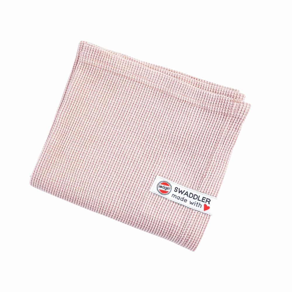Lodger Ciumbelle swaddle from waffle cotton 70x70 - Tan Rosa