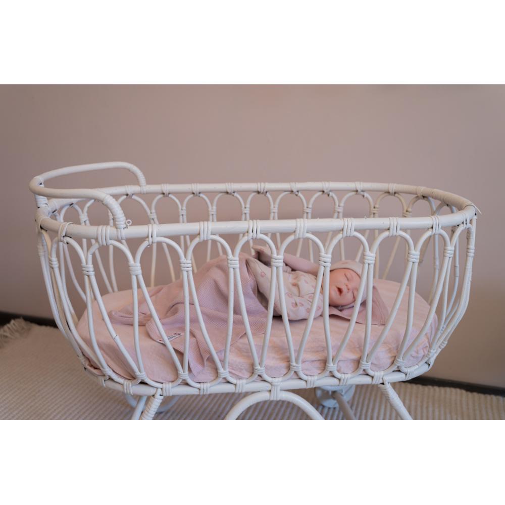 Lodger Ciumbelle swaddle from waffle cotton 70x70 - Tan Rosa