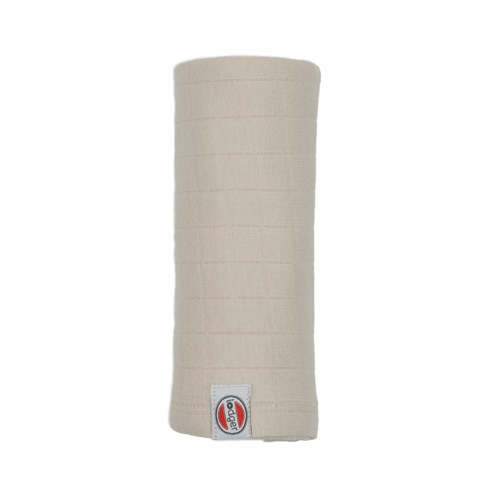 Lodger Swaddler Harso Solid 70 x 70 cm - Birch Vaaleanbeige