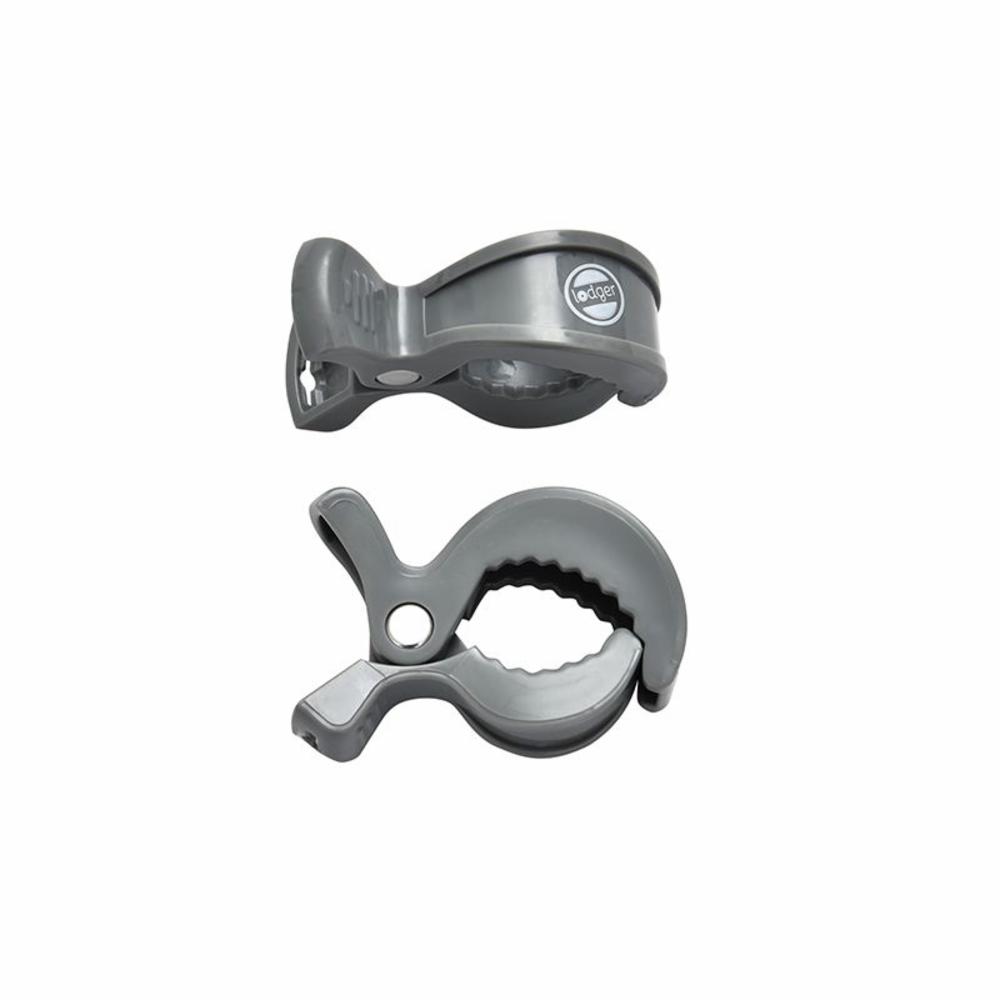 Lodger Harso Klipsi 2kpl - Carbon harmaa