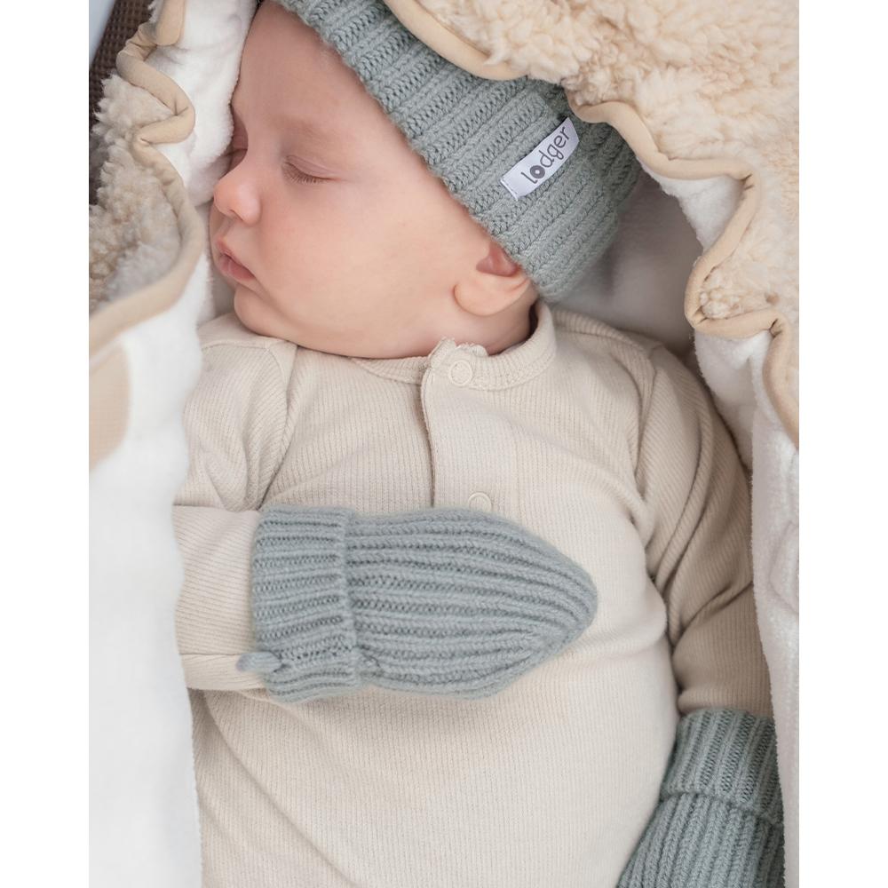 Lodger Merino Wool Mittens - Silk - 0-12 m