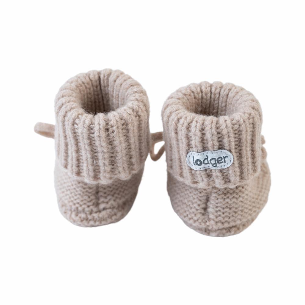Lodger Merinovilla Tossut 0-6kk - Beige