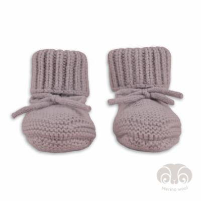Lodger Merinovilla Tossut - Rose - 0-6kk
