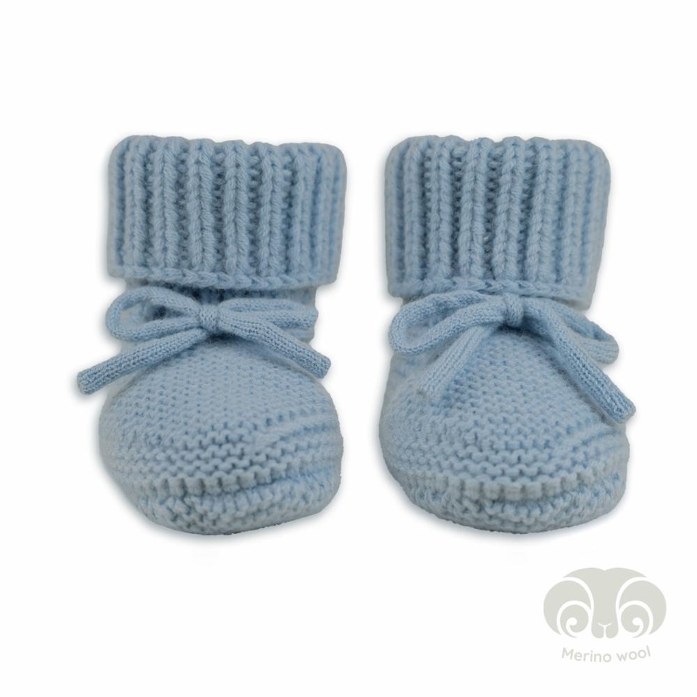 Lodger Merinovilla Tossut - Blue Fogg - 0-6kk