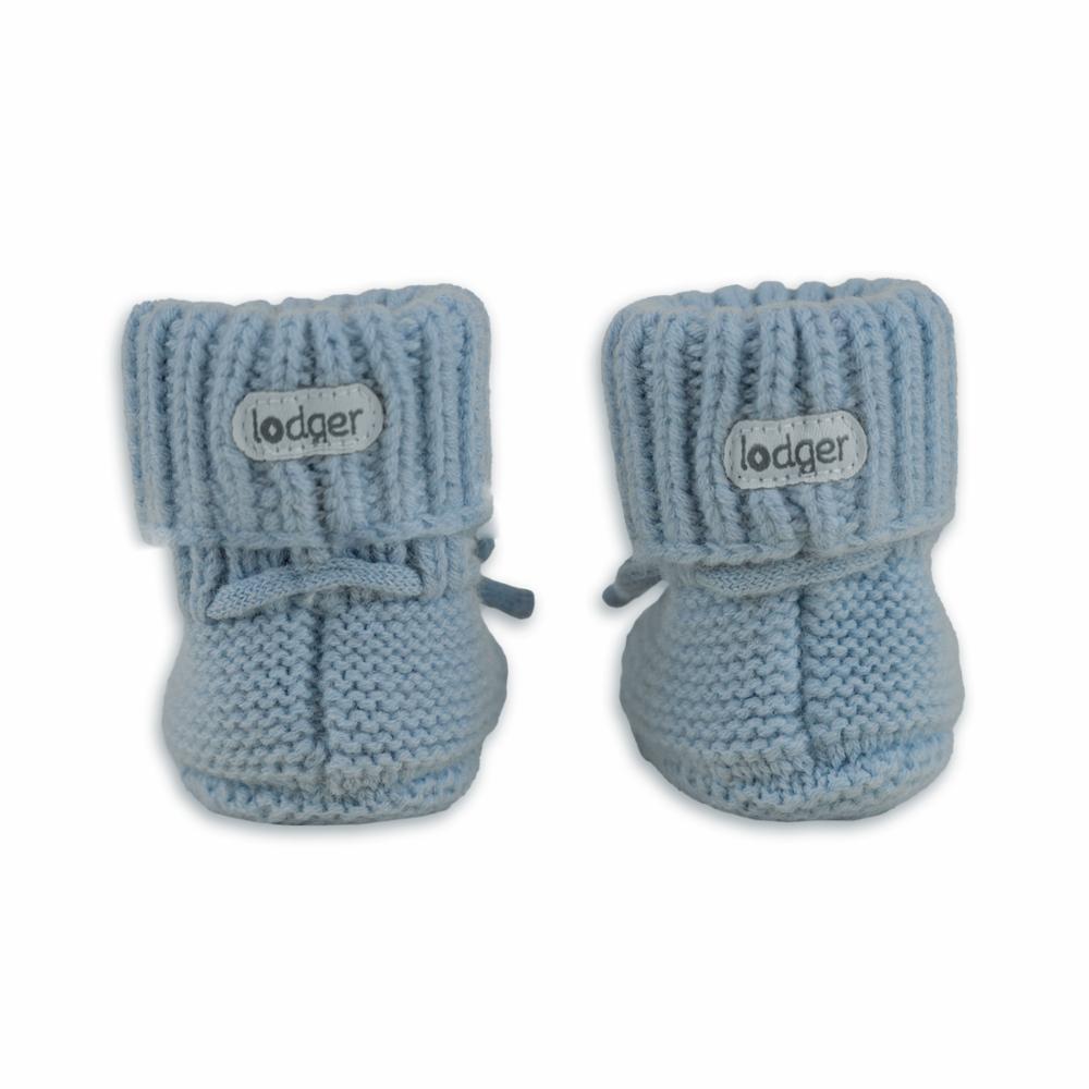 Lodger Merinovilla Tossut - Blue Fogg - 0-6kk
