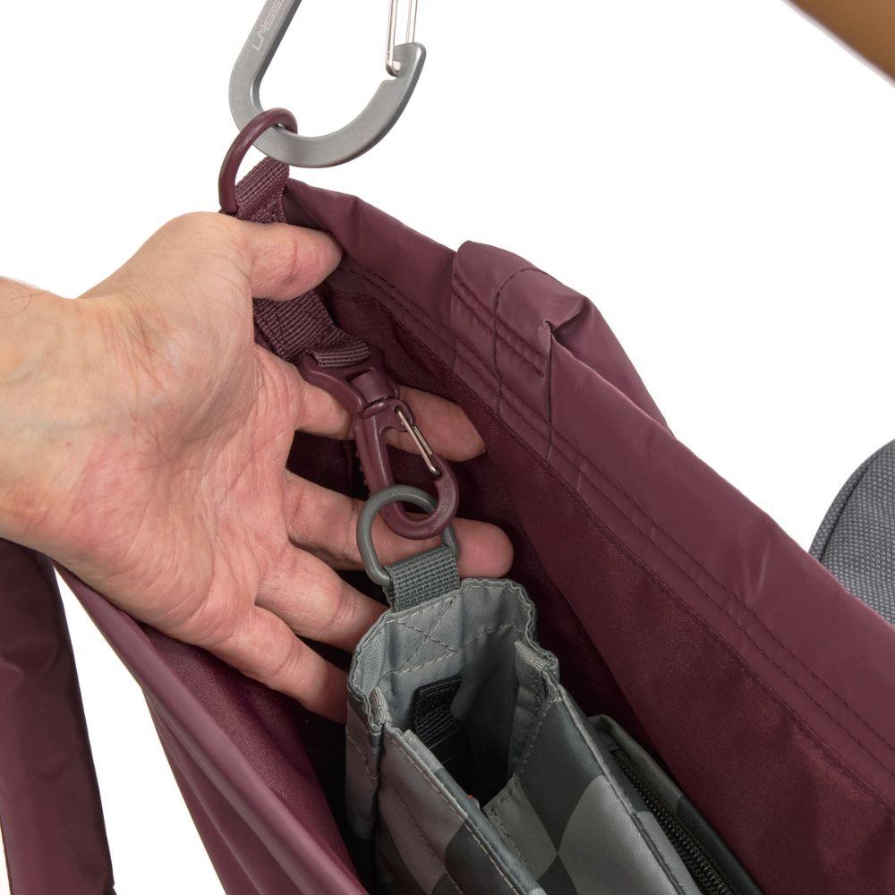 Lässig Shopper MIX Hoitolaukku - Burgundy