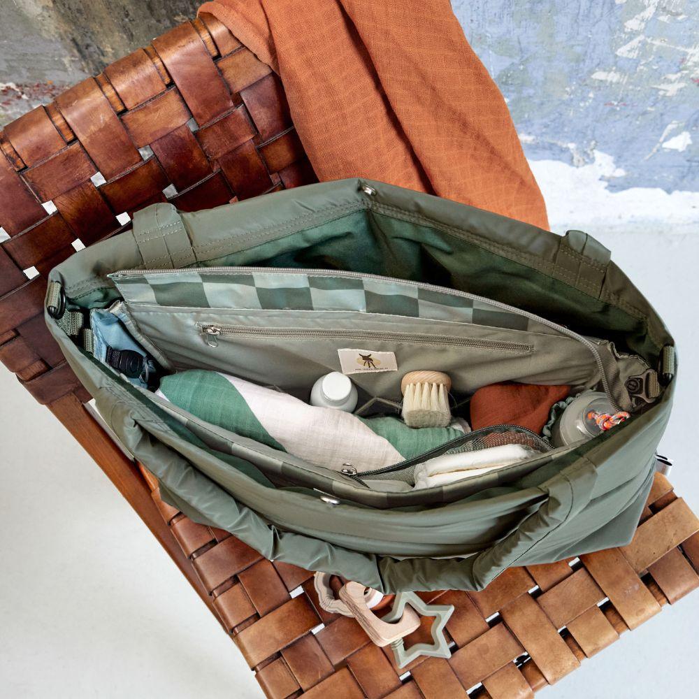 Lässig Shopper MIX Hoitolaukku - Olive