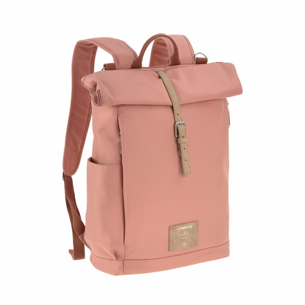 Lässig Rolltop Hoitolaukku/Reppu - Cinnamon