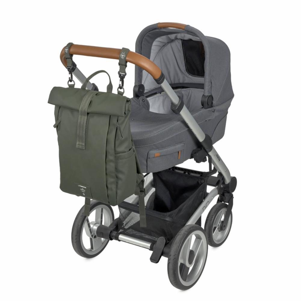 Lässig Rolltop UP Hoitoreppu - Olive