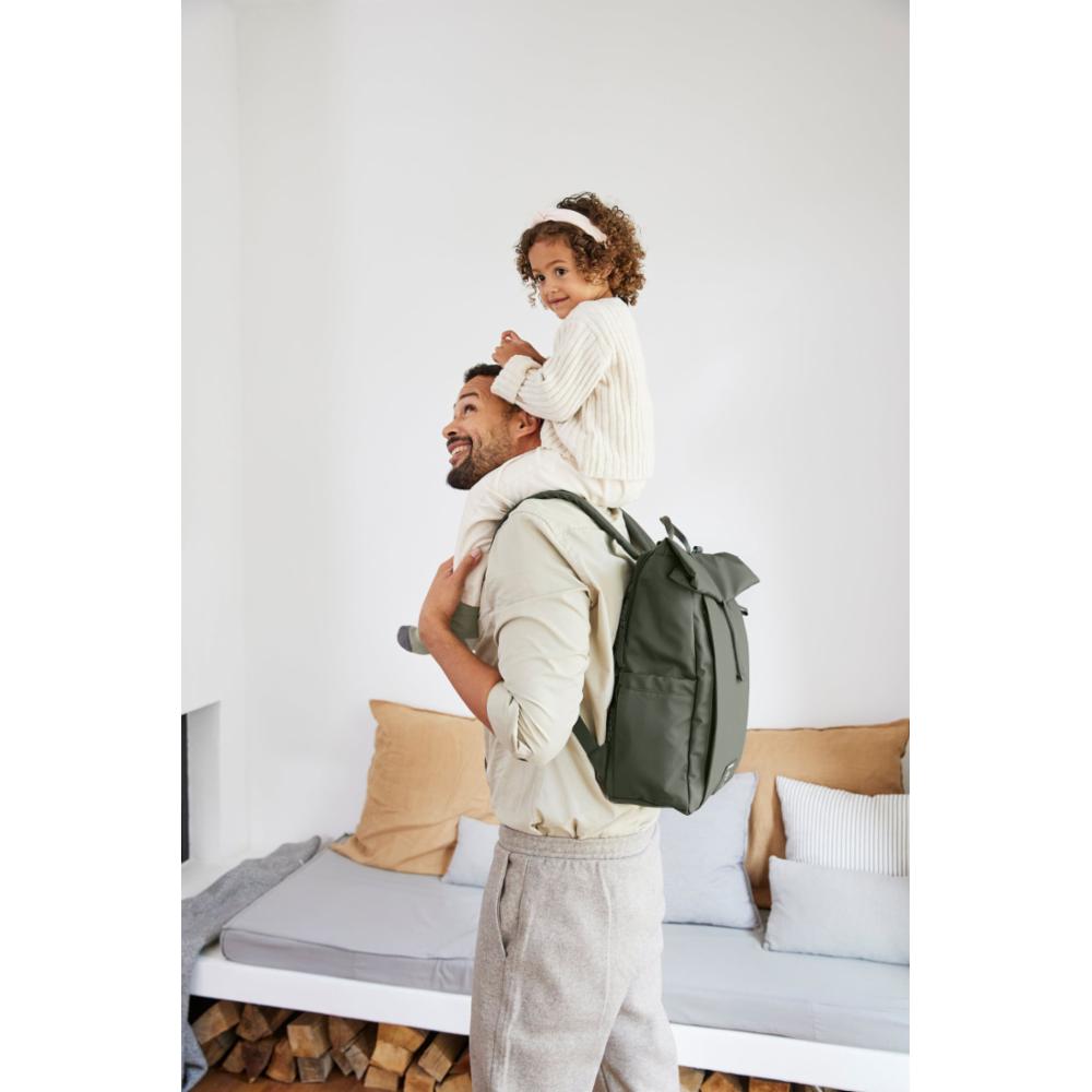 Lässig Rolltop UP Hoitoreppu - Olive