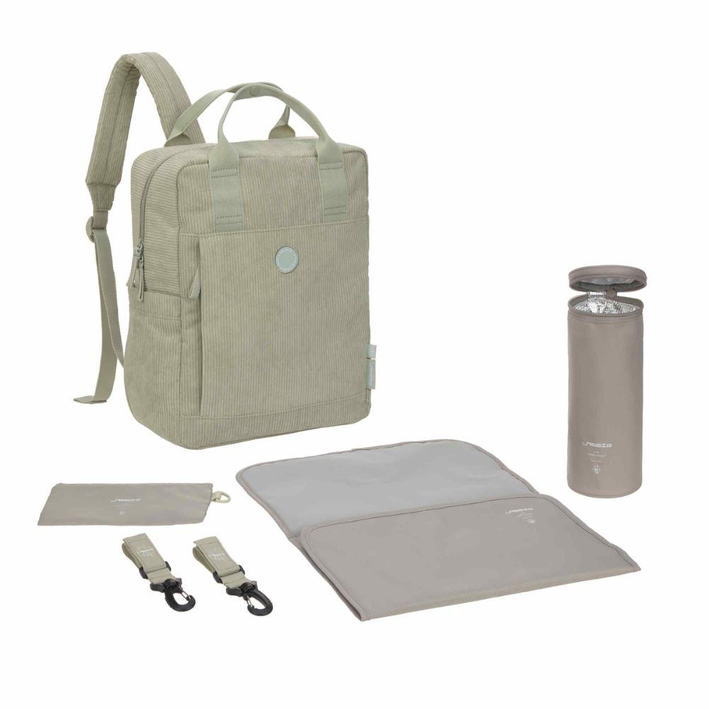 Lässig Vividal Backpack - Cord Khaki