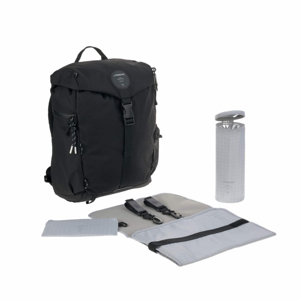 Lässig Outdoor Hoitolaukku/Reppu - Black