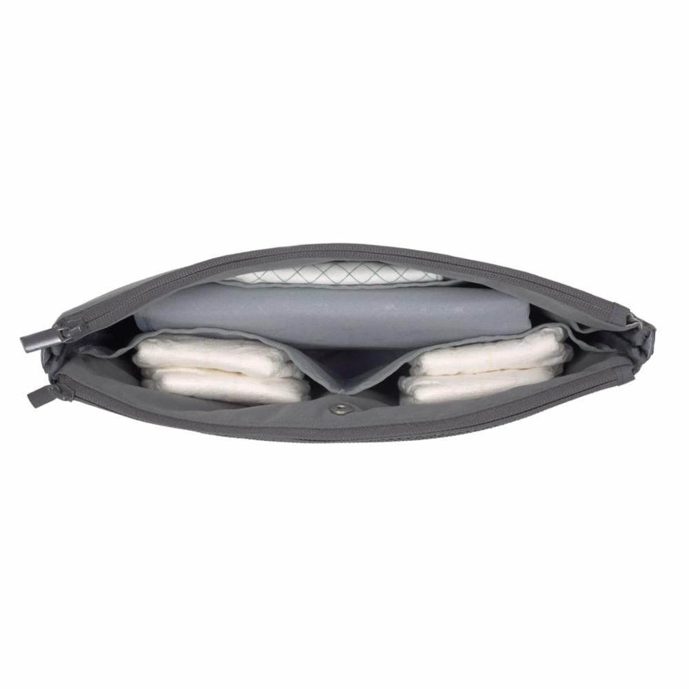 Lässig Diaper Clutch - Uni Anthracite