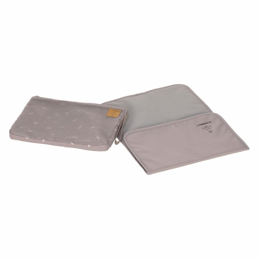 Lässig Diaper Clutch - Blocks Taupe