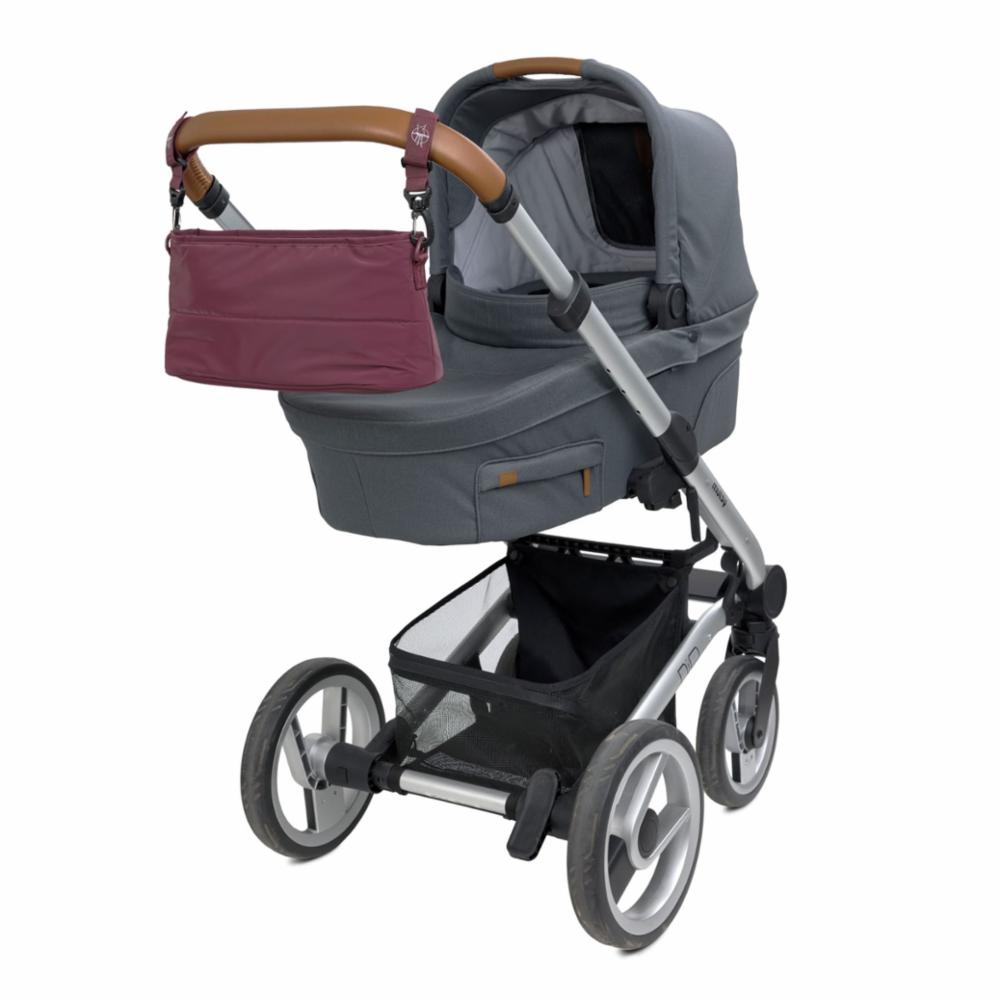 Vaunulokerikko Lässig Buggy Organizer - Deep Red
