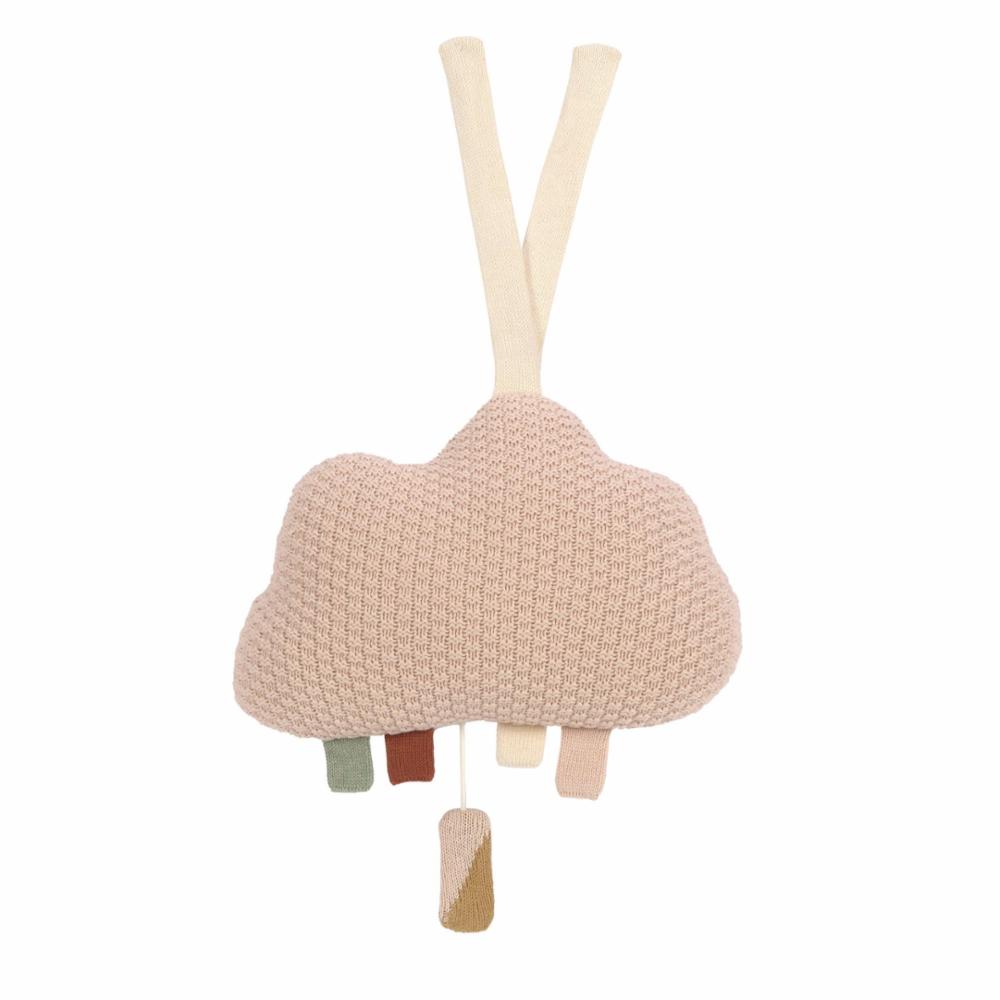 Lässig Musiikkilelu - Cloud Milky pink