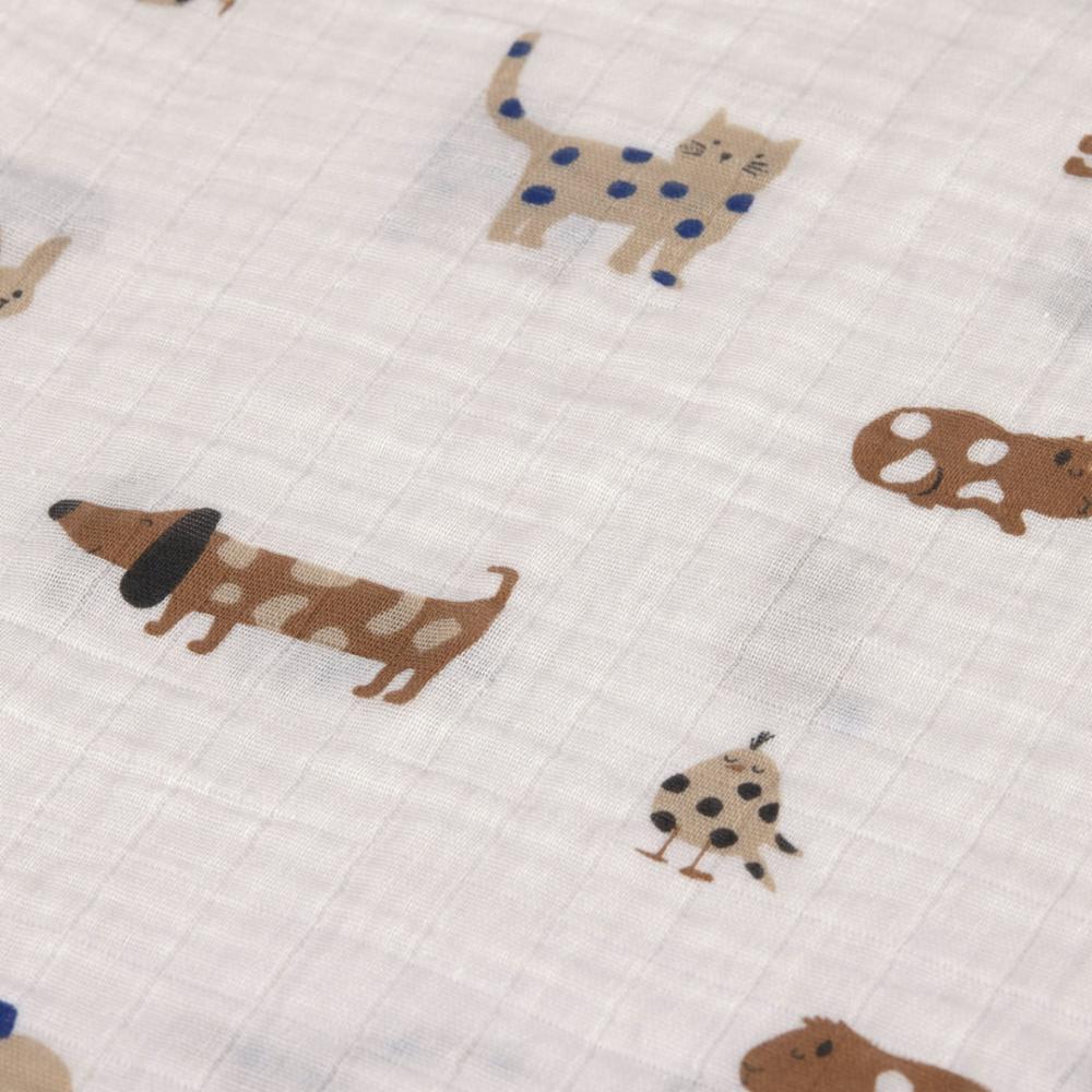 Lässig Swaddle 85cm 3pc, LM royal blue