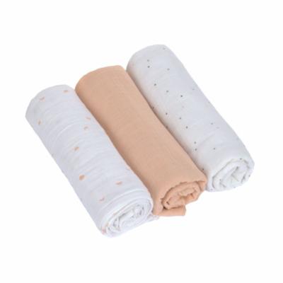 Lässig Swaddle 85cm 3pc, Moon Peach