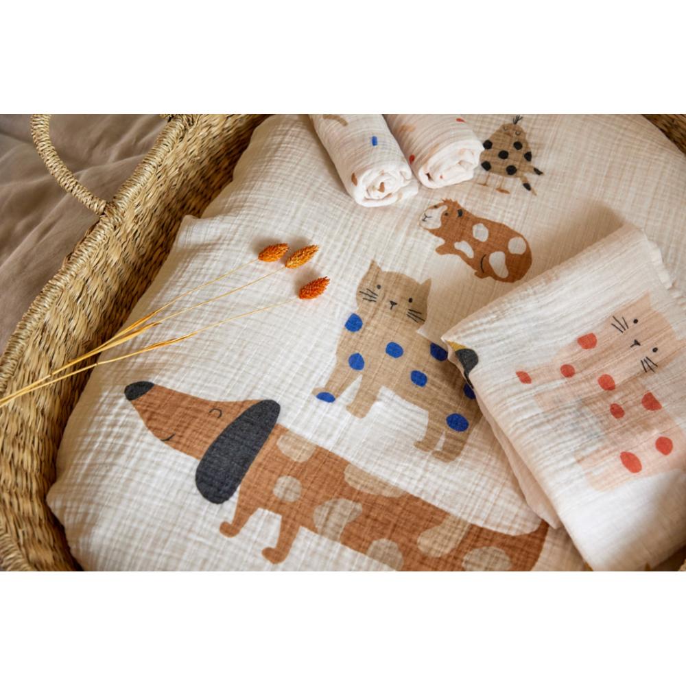 Lässig Bambuharso 80cm - Little Mate, spicy orange