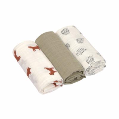 Lässig Puuvillaharso 60cm 3kpl - Little Forest Fox
