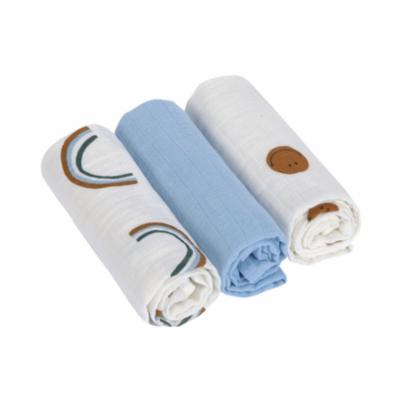 Lässig Puuvillaharso 60cm 3kpl - Happy Sky blue
