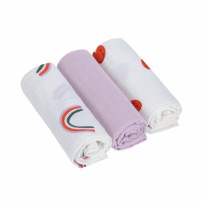 Lässig Puuvillaharso 60cm 3kpl - Happy Lavender