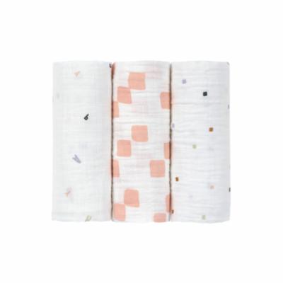 Lässig Puuvillaharso 60cm 3kpl - Happy Fruits Peach