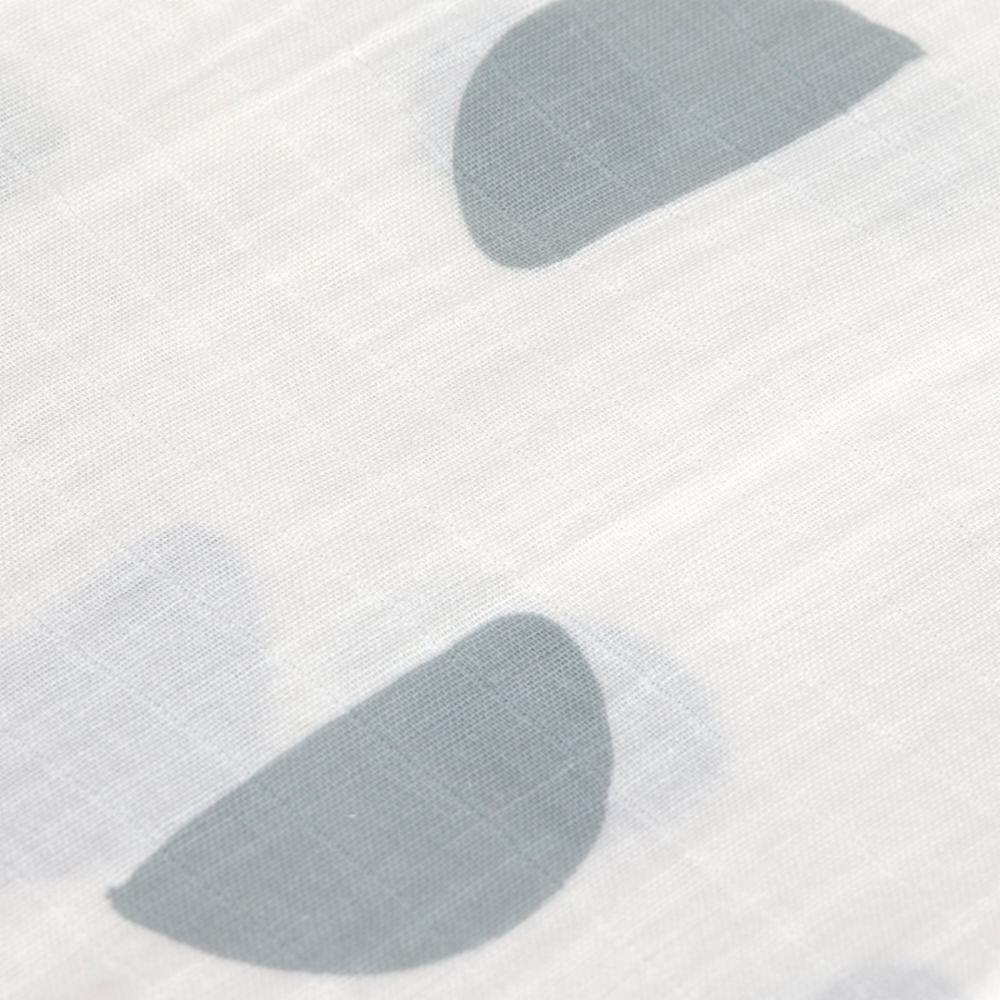 Lässig Puuvillaharso 60cm 3kpl - Strokes Silver grey