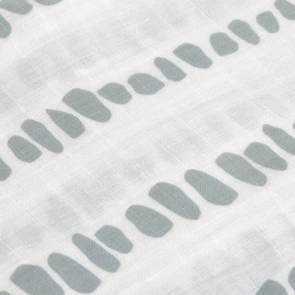 Lässig Puuvillaharso 60cm 3kpl - Strokes Silver grey
