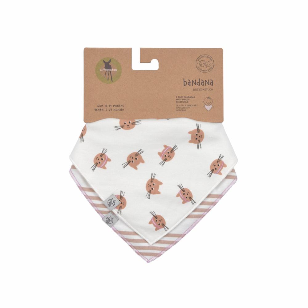 Lässig Kuolalappu 2-pak - Tiny Cat