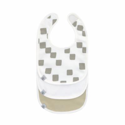 Lässig Ruokalappu 3kpl - Happy Fruits Khaki