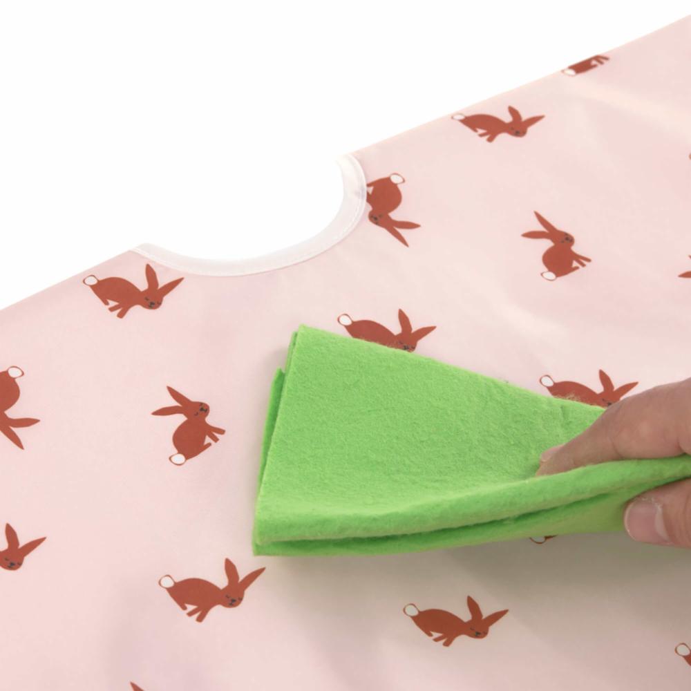 Lässig Ruokalappu Hihalla 2 kpl - Little Forest Rabbit