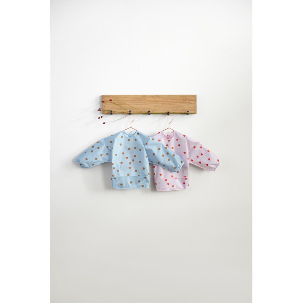 Lässig Bibs with Sleeve 2 pcs - Happy Sky Blue