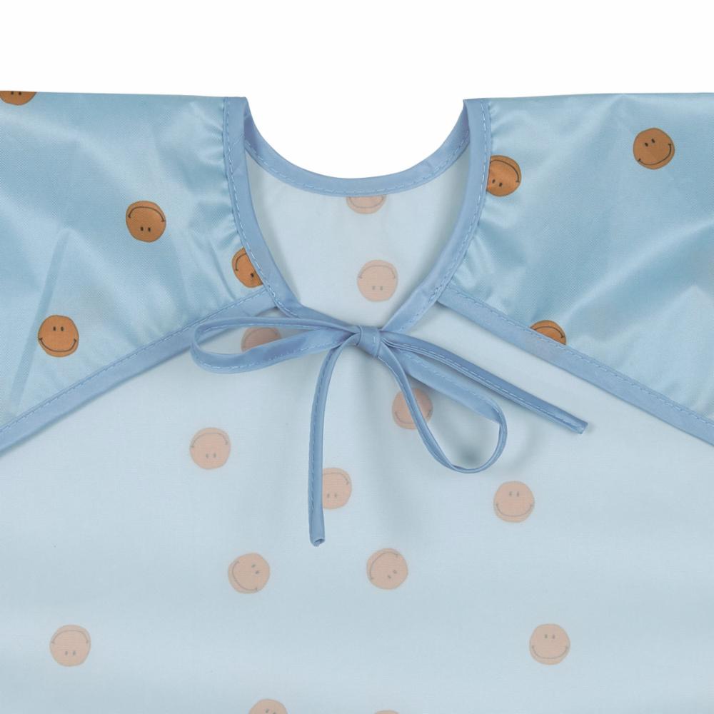 Lässig Bibs with Sleeve 2 pcs - Happy Sky Blue