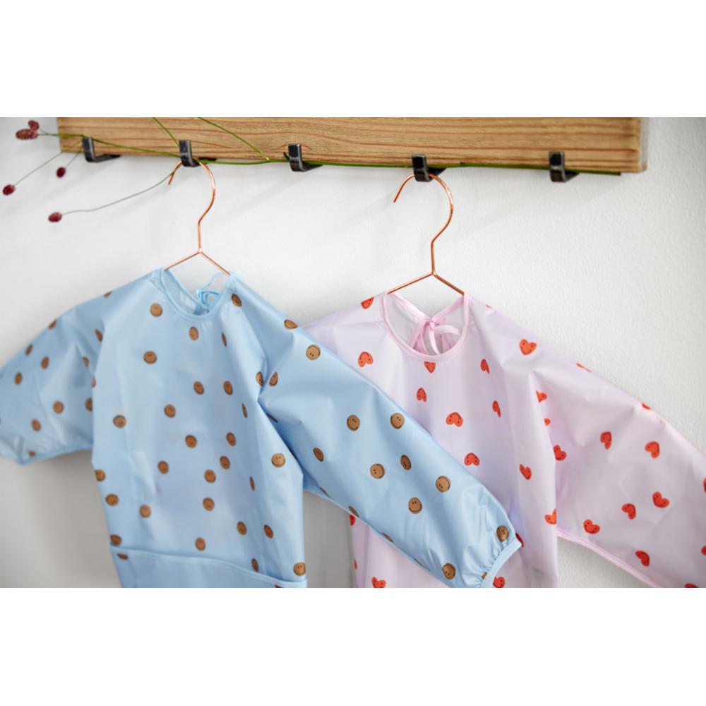 Lässig Bibs with Sleeve 2 pcs - Happy Sky Blue