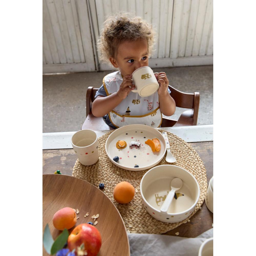 Lässig Lightweight Bib 2 pcs Little Mate - Spicy Orange