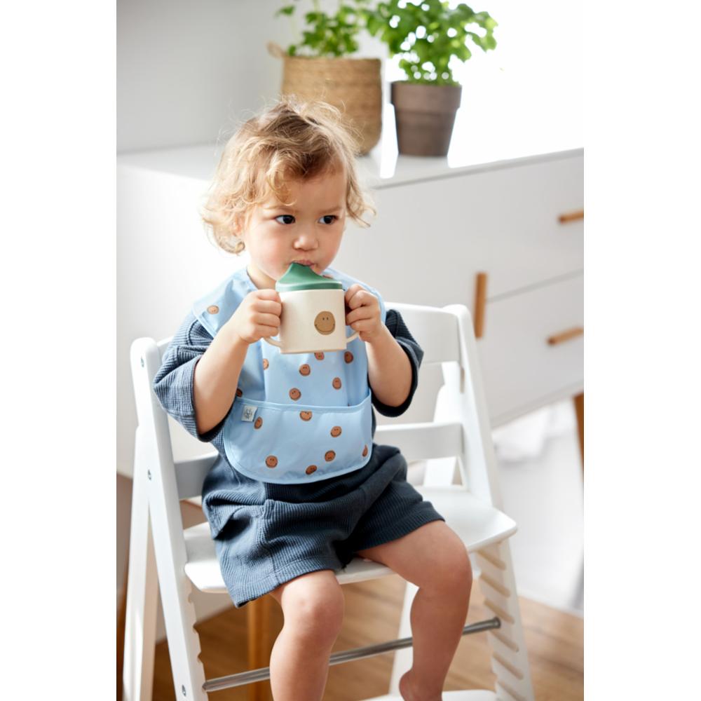 Lässig Lightweight Bibs 2 pcs - Happy Sky Blue