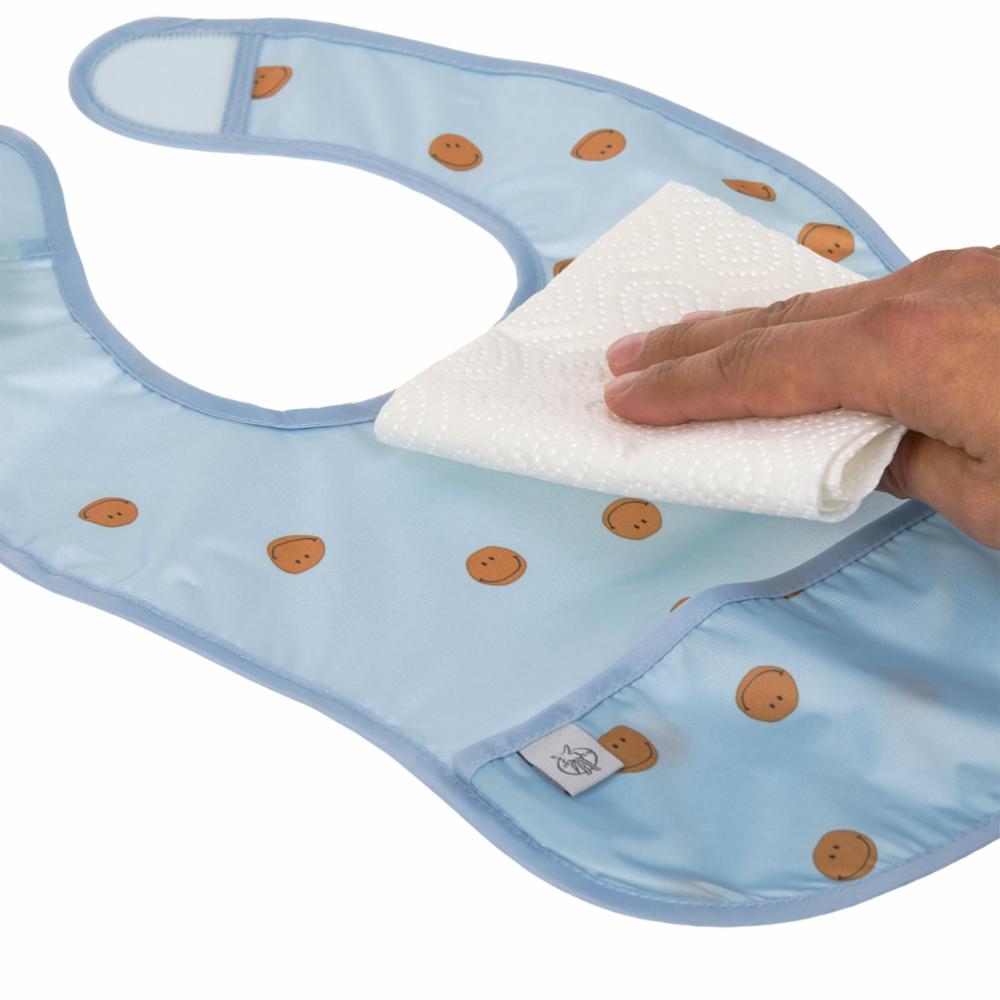Lässig Lightweight Bibs 2 pcs - Happy Sky Blue