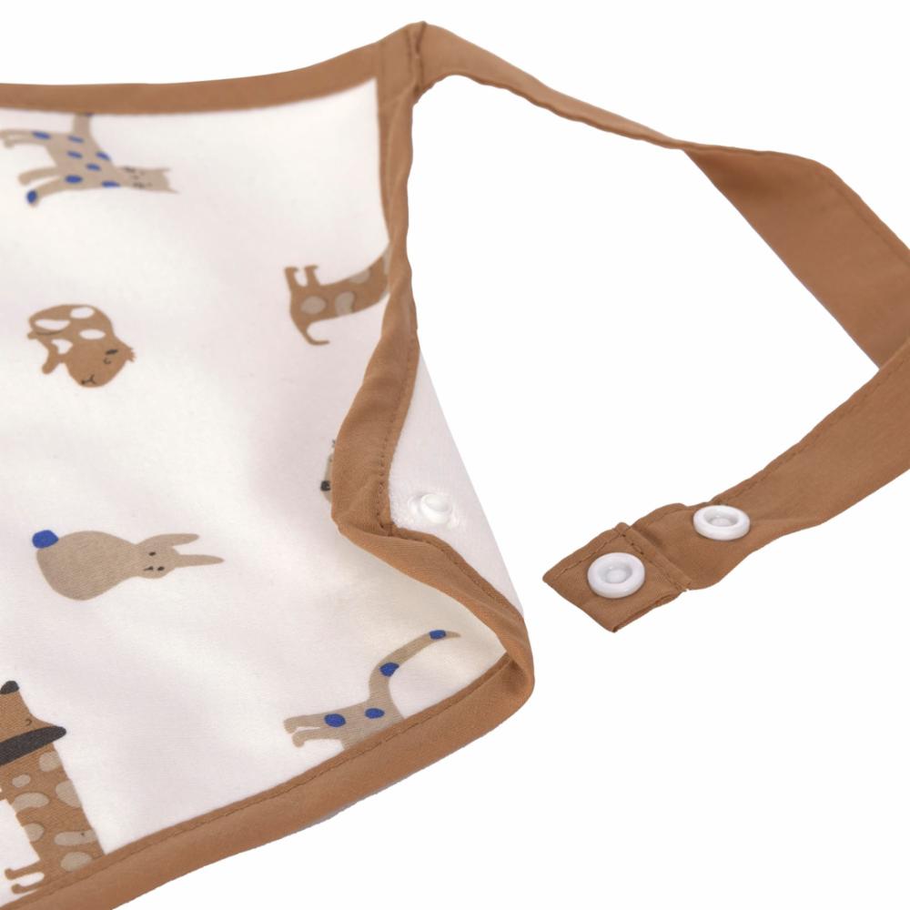 Lässig Medium Drop Bib 2 pcs Little Mate - Royal Blue