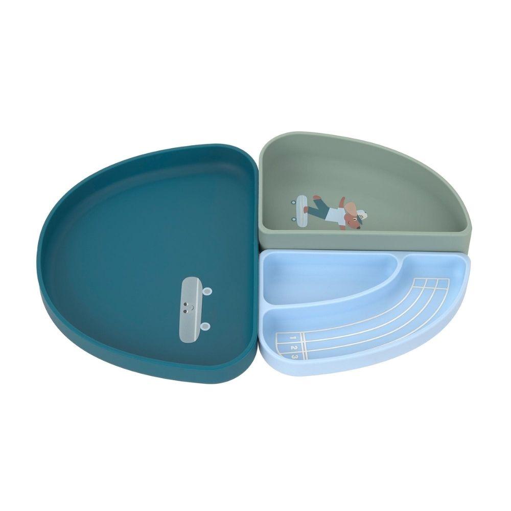 Lässig Silikoni Lautassetti 3kpl