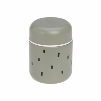 Lässig Food Jar - Happy Prints Olive