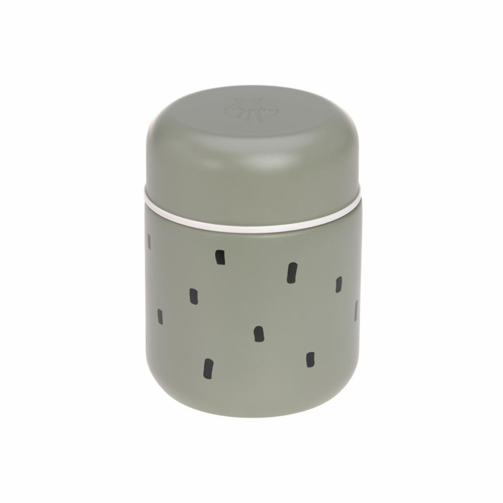 Lässig Food Jar - Happy Prints Olive