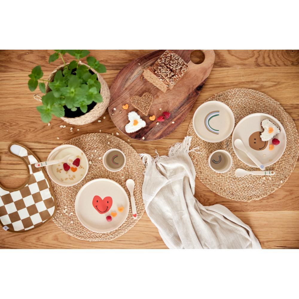 Lässig Dish Set PP/Cellu, Happy Lavender