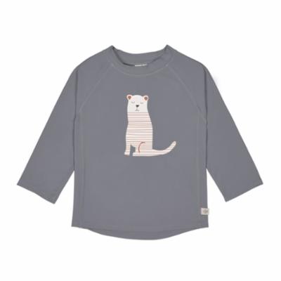 Lässig Pitkähihainen UV-paita - Tiger grey, 7-12 kk, koko 74/80