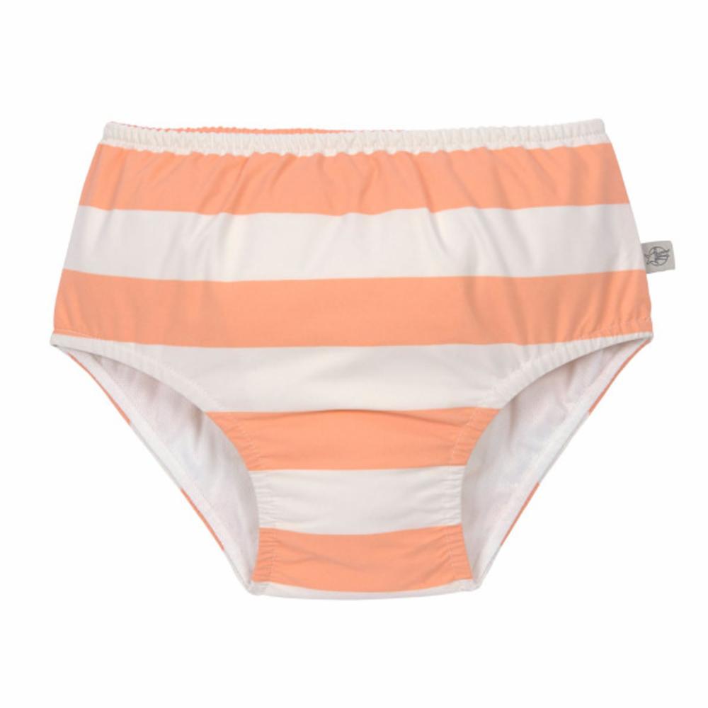 Lässig Uimavaippa - Block Stripes peach, 3-6 kk, koko 62/68